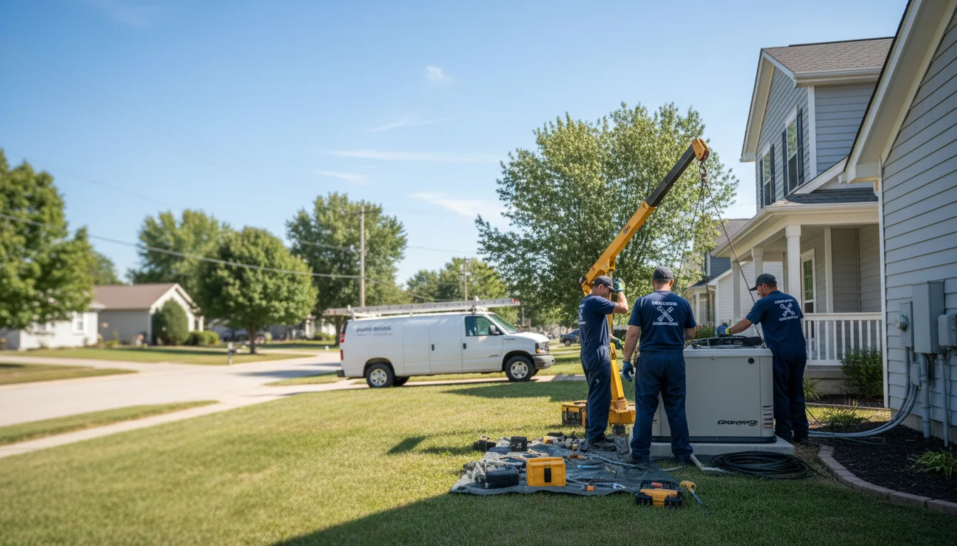 Generator Installation in Portersville, PA near me